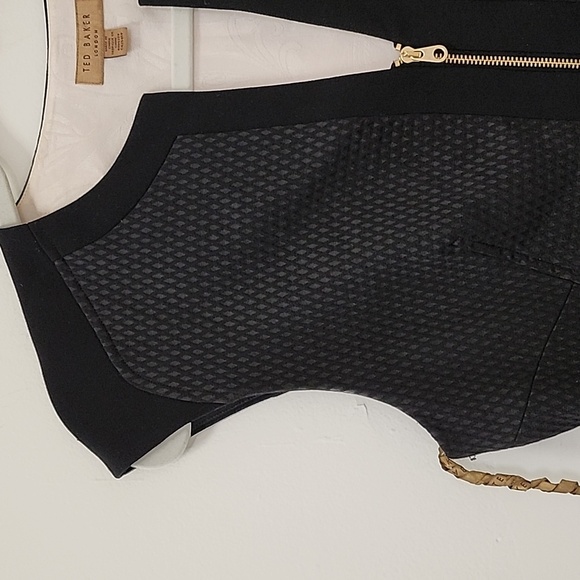 Ted Baker London Raid Dress Black size 3 - Picture 12 of 16